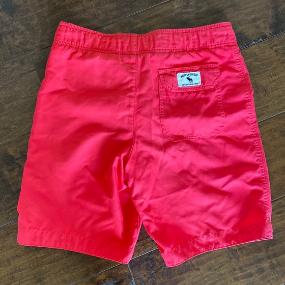 Abercrombie - Boys XL - Swim Trunks - Hot Red Pink / Magenta - Picture 2 of 15